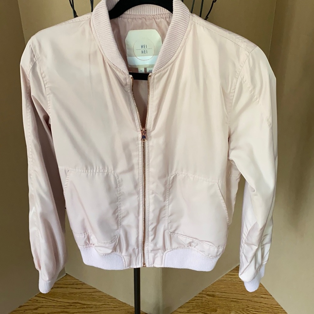 Women's Pink Bomber Jacket